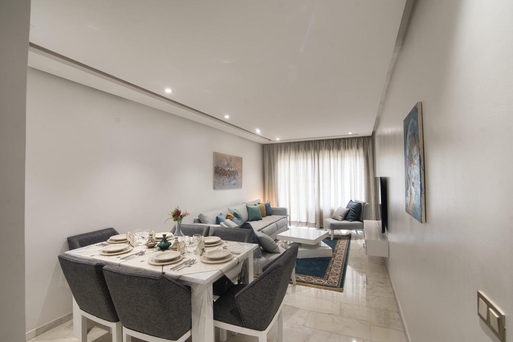 New Sea Front Apartment 135Mq With Unlimited Wi-Fi Agadir Eksteriør billede